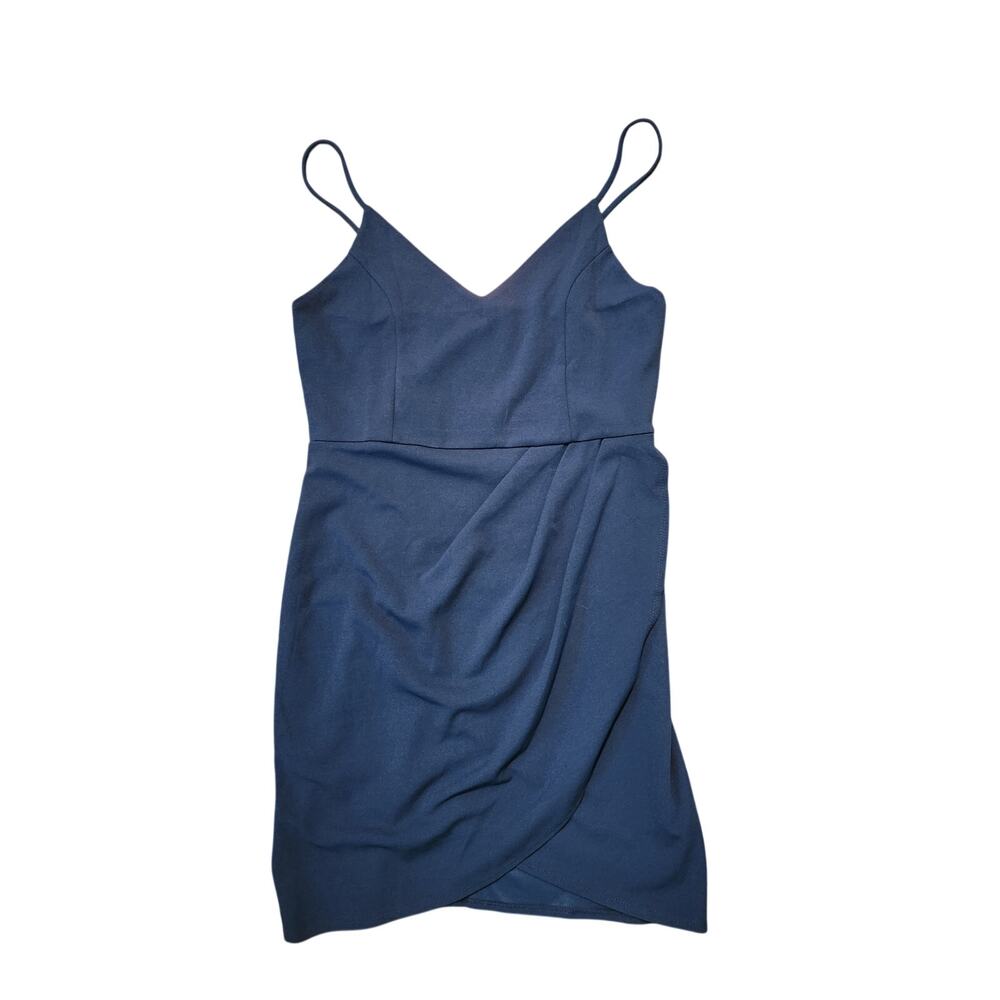 NWT Lulus Teal Mini Dress XL Spaghetti Strap V Neck Cocktail Party